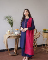 TL- Navy & Rose Pink